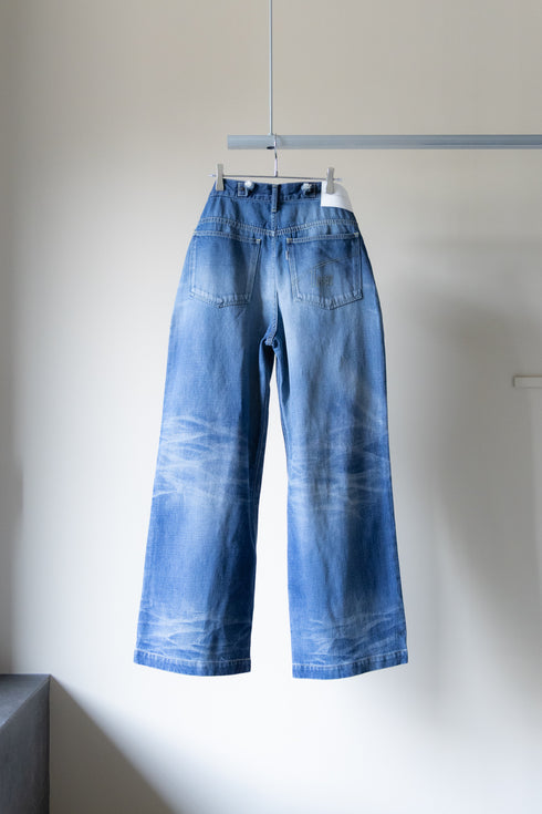 【THE JEAN PIERRE】"2 Tuck Denim Trousers"